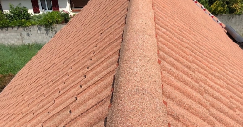 rénover une faîtière de toit, chantier Montargis (45200)